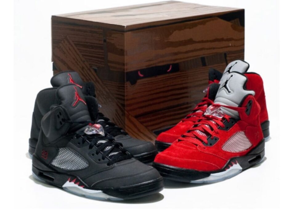 raging bull 5s nike