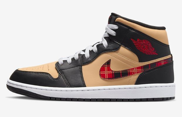 Air-Jordan-1-Mid-Tartan-Swoosh-DZ5329-001-Release-Data-Prezzo