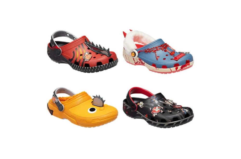 Chainsaw Man x Crocs Classic Clog collezione completa Denji Power Pochita Characters