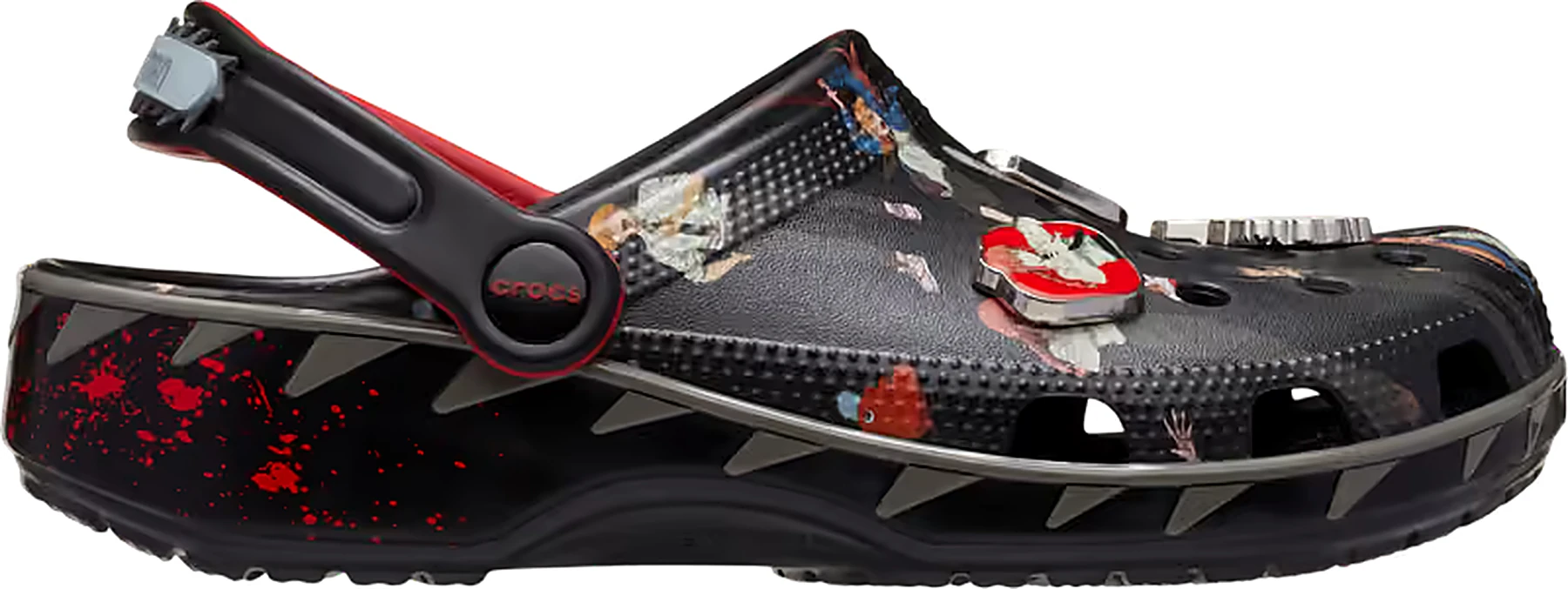 Chainsaw Man x Crocs Classic Clog Characters 213927-90H - vista laterale"