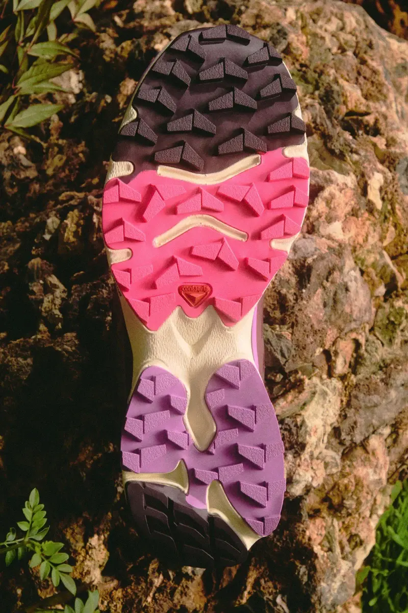 Kith x Salomon XT-4 OG Maroon Banner Nocturne Knockout Pink - suola Contagrip"