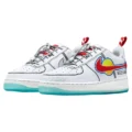LEGO x Nike Air Force 1 Low Outer Space IU2551-100 - paio vista tre quarti copertina