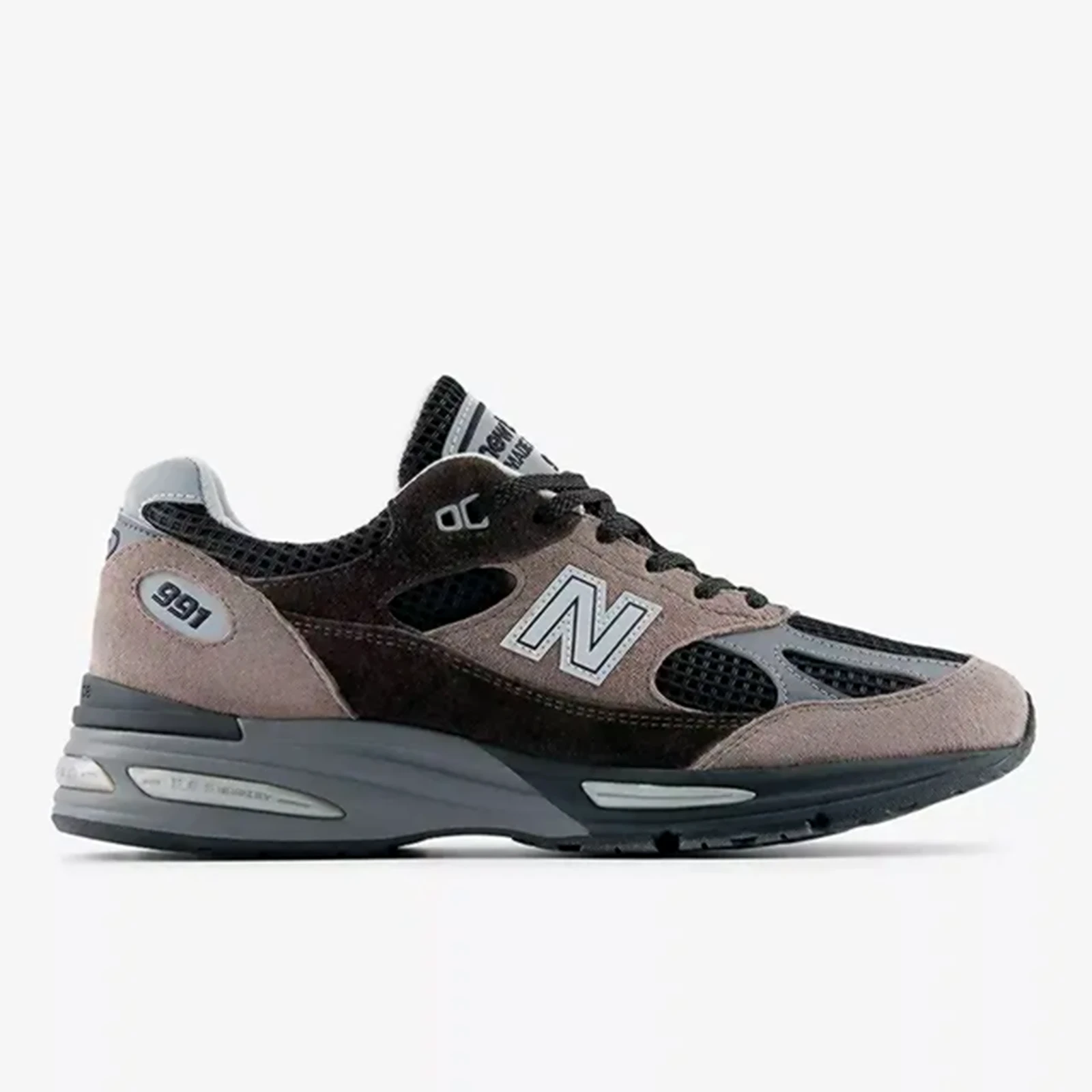 New Balance 991v2 Made in UK Iron U991EY2 - vista laterale esterna"