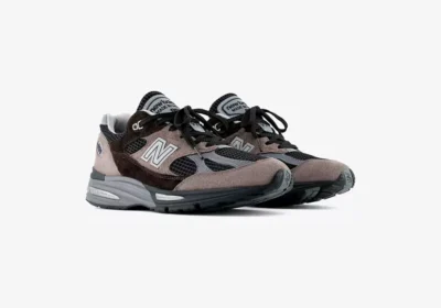 New Balance 991v2 Made in UK Iron U991EY2 - paio tre quarti