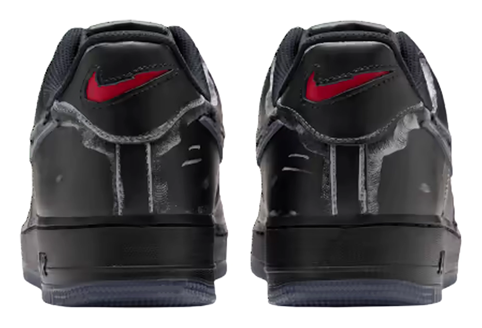 Nike Air Force 1 Low Ghostface Black IZ1207-010 - tallone"