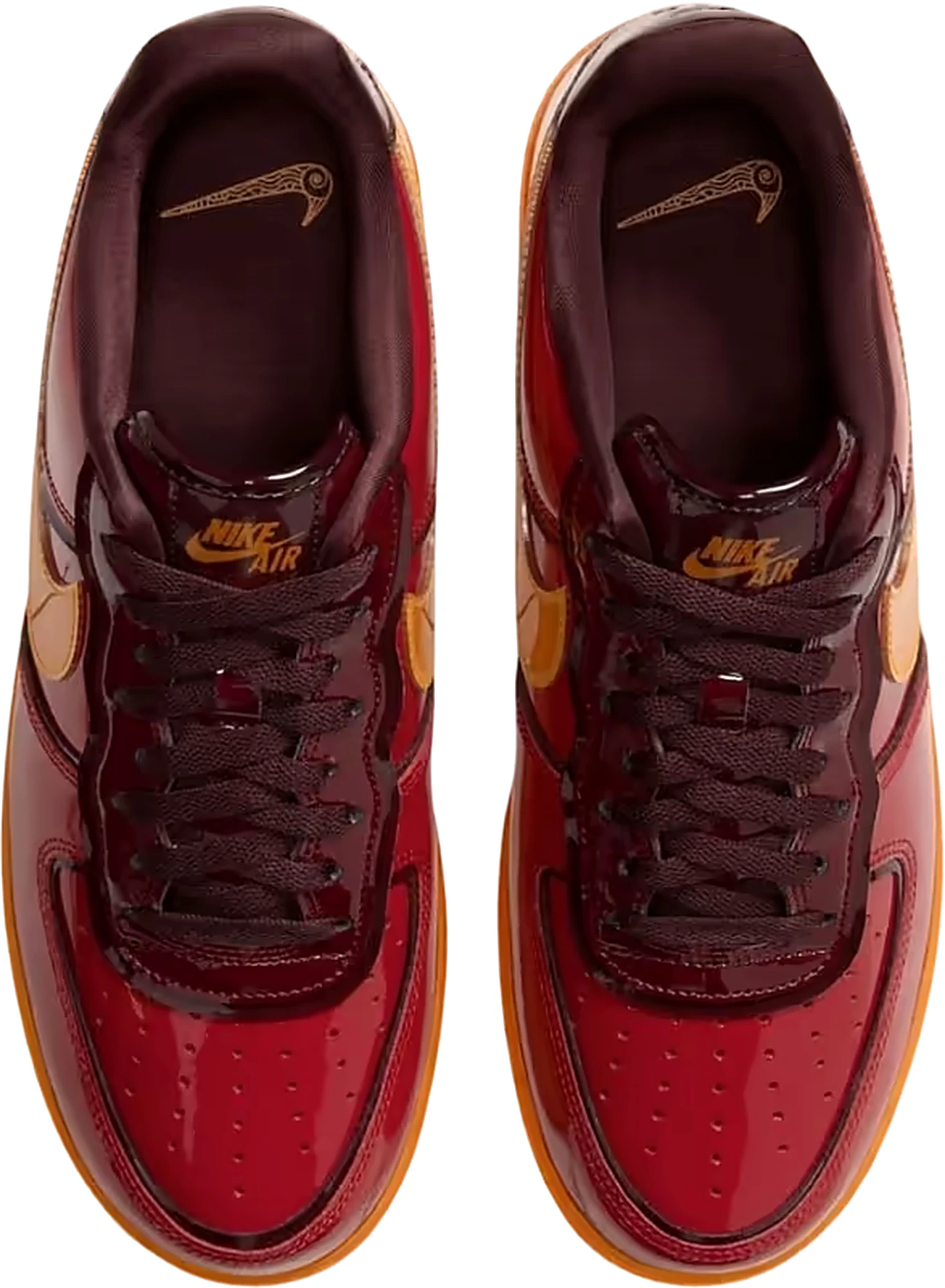 Nike Air Force 1 Low Iron Man IX8058-687 - vista dall alto"